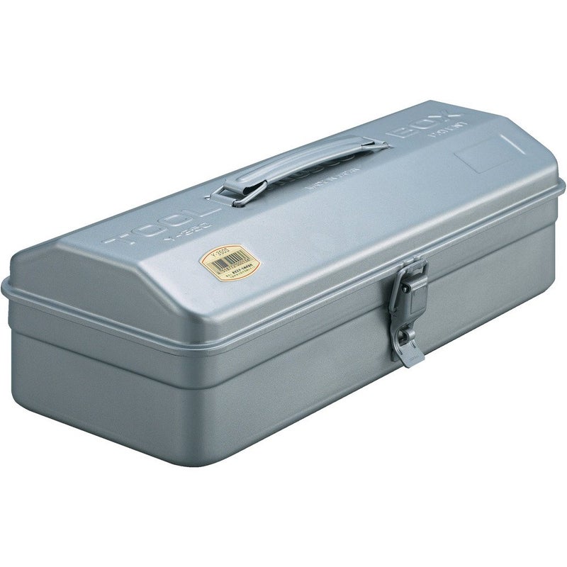 TRUSCO Y-350-SV Mountain Tool Box, 14.8 x 6.4 x 4.8 inches (373 x 164 x 124 mm), Silver - Image 1